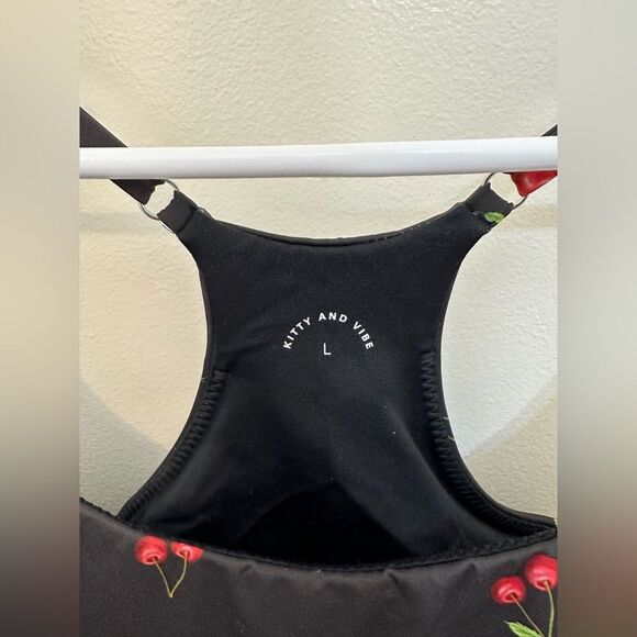 Kitty and Vibe Cherry Play Dress Large - Picture 3 of 5